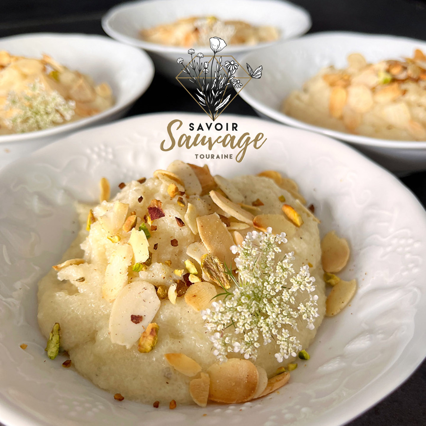 Recette Halwa indien aux graines et fleurs de carotte sauvage - Savoir  Sauvage Touraine