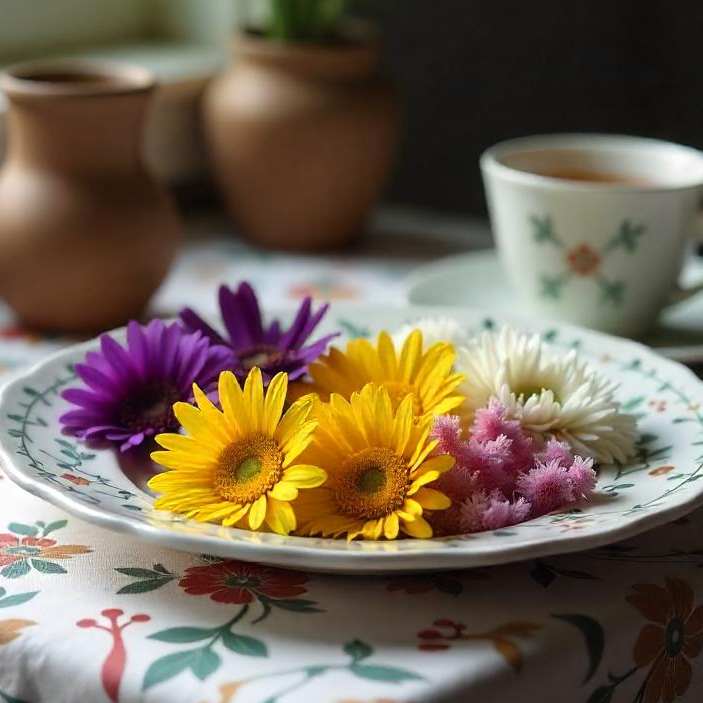 fleurs comestibles