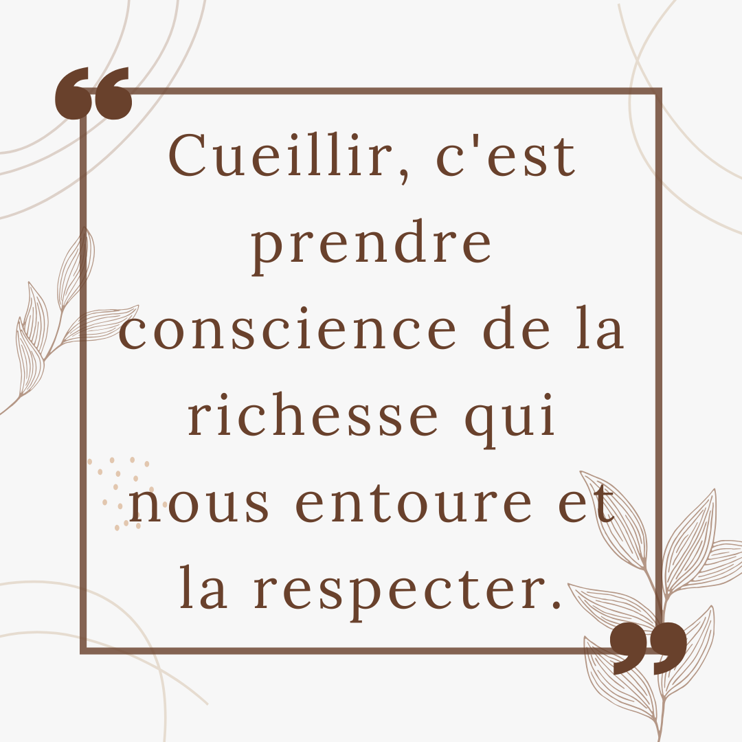 Citation : richesse de la nature