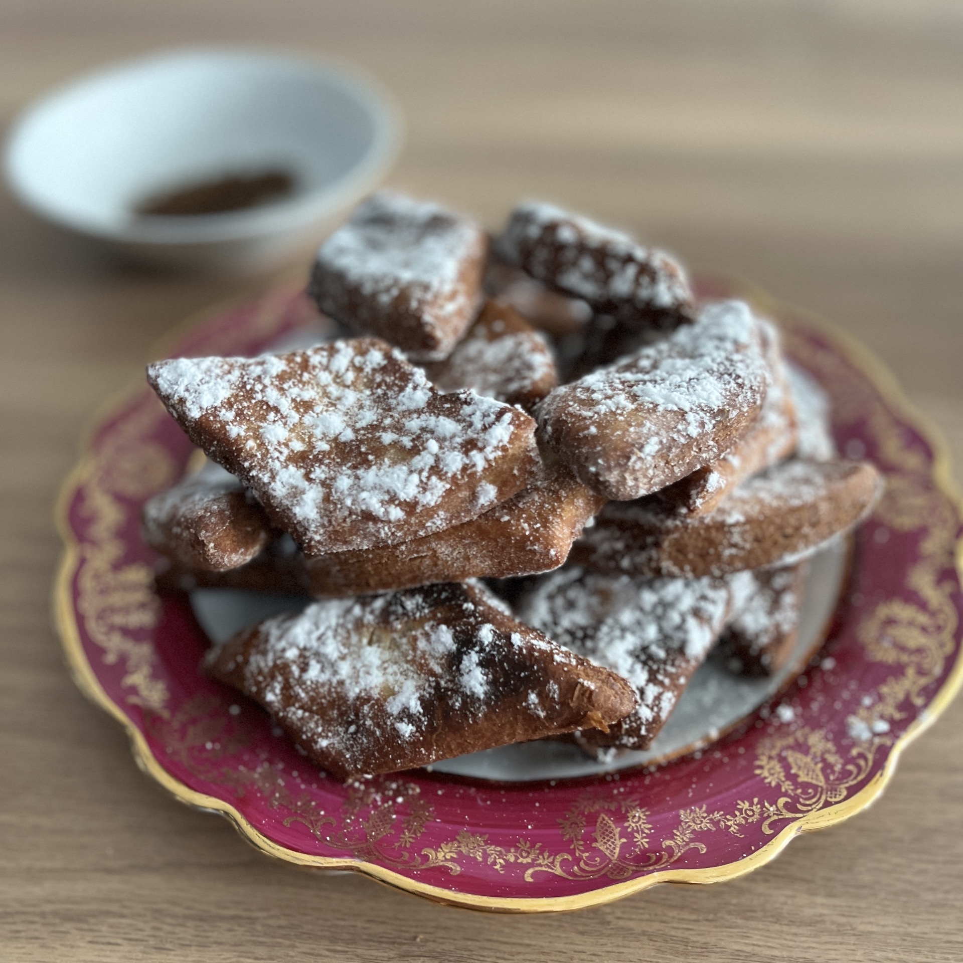 Super beignets de carnaval aux plantes sauvages