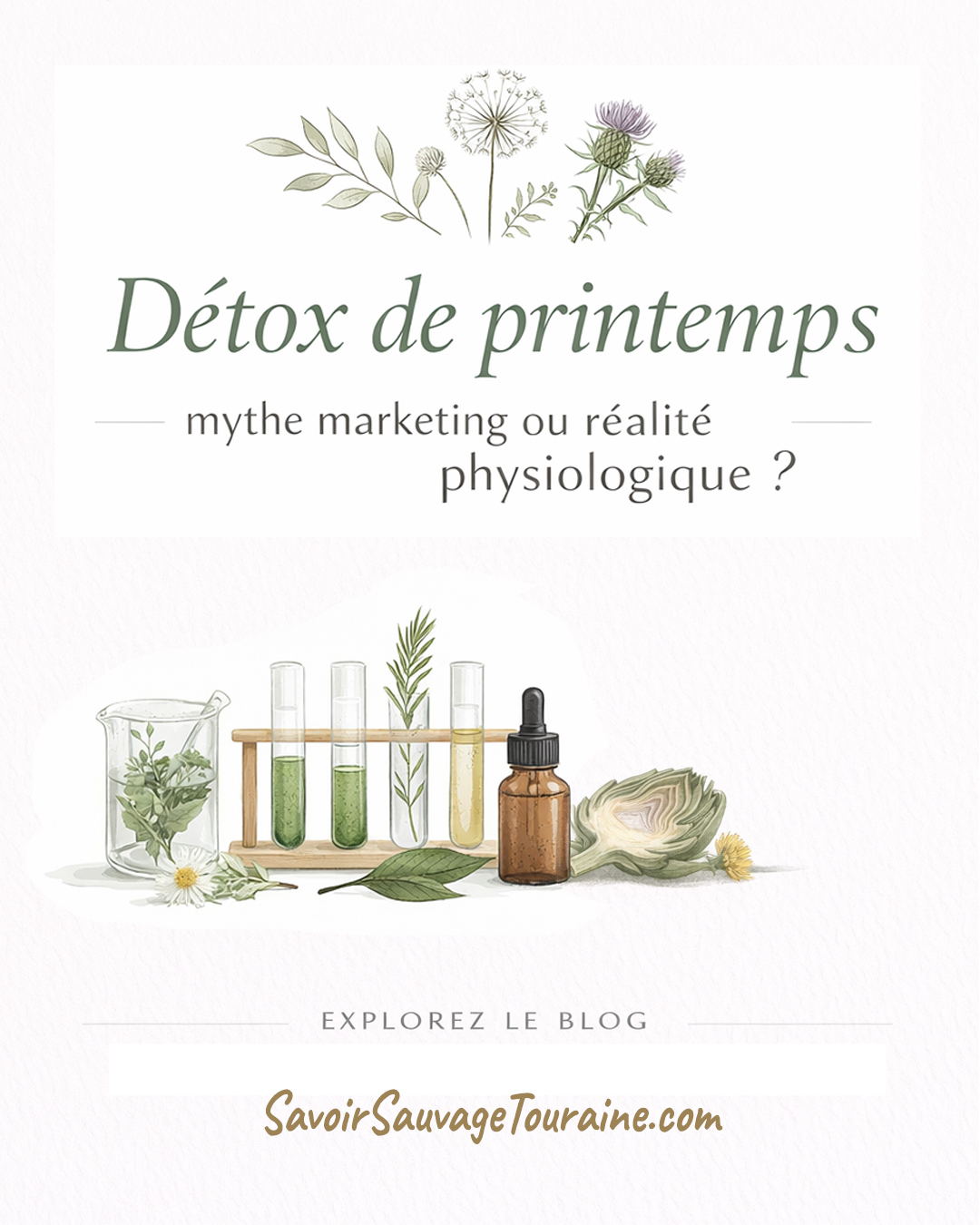 Plantes détox de printemps