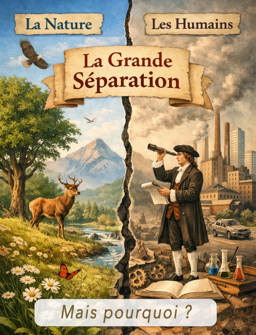 Sommes-nous vraiment séparés de la nature ? Ce que dit l’écologie